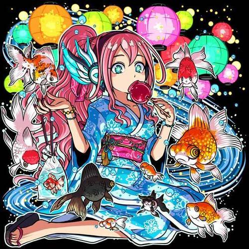 【ドラポ】お祭りスピカ（浴衣）【ドラゴンポーカー】