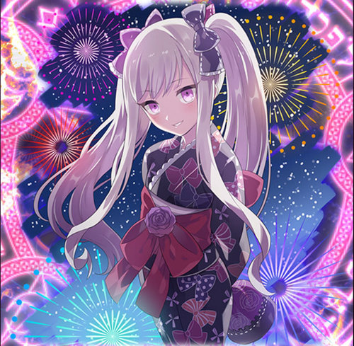【ゴシックは魔法乙女】宵火華☆5浴衣ロザリー【ゴ魔乙】