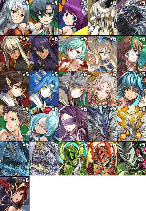 メインID編・超絶5倍【パズドラ】5500万DLゴッドフェス後半17連動画
