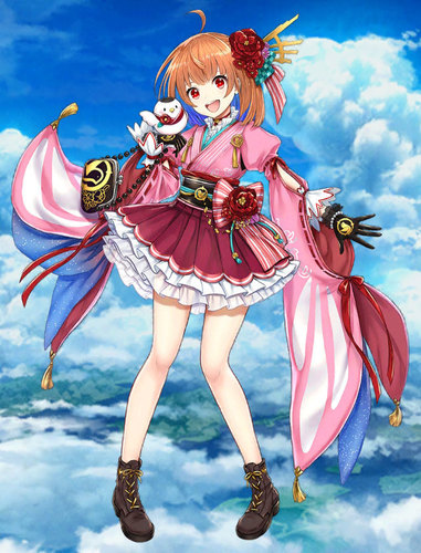 【白猫プロジェクト】セツナ（CV.斎藤千和）【九条霊異記ガチャ／巫女ガチャ】