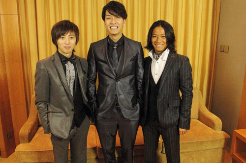 W-inds谈到即将举行的上海演