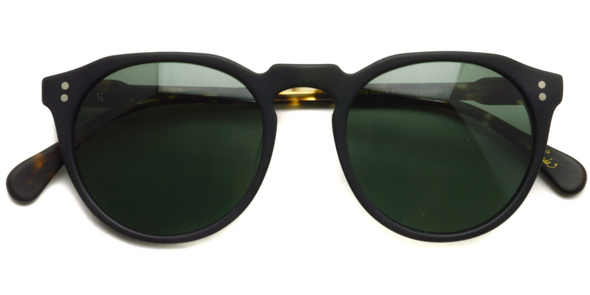 RAEN / REMMY 49 / Matte Black - Matte Brindle Tortoise (Polar) / ￥20,000 + tax