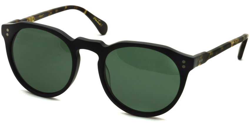 RAEN / REMMY 49 / Matte Black - Matte Brindle Tortoise (Polar) / ￥20,000 + tax