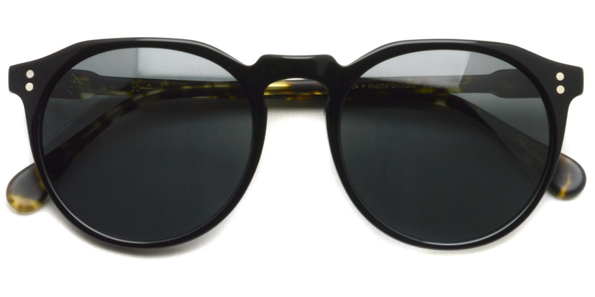 RAEN / REMMY / Black - Matte Brindle Tortoise (Polar) / ￥20,000 + tax