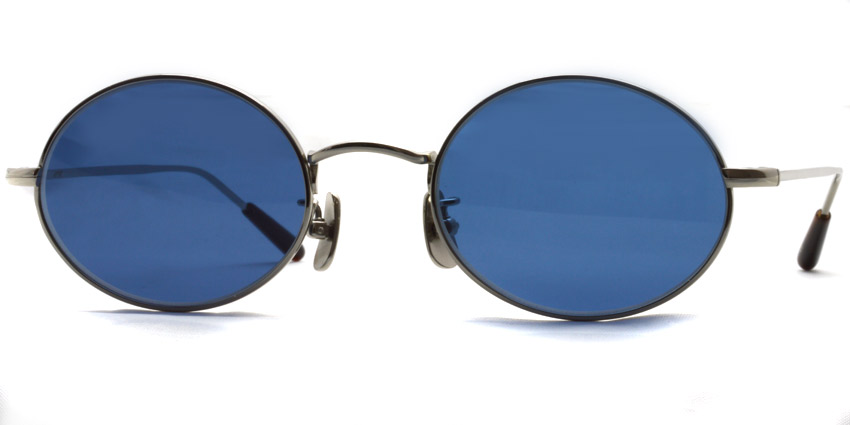 A.D.S.R. / WOLFF02(b) / Silver - Blue Lenses / ￥19,000 + tax