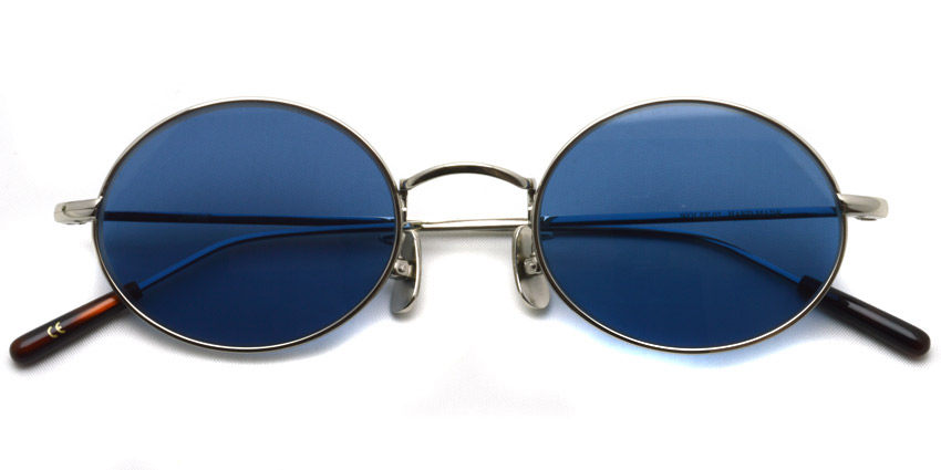 A.D.S.R. / WOLFF02(b) / Silver - Blue Lenses / ￥19,000 + tax