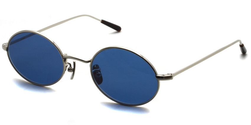 A.D.S.R. / WOLFF02(b) / Silver - Blue Lenses / ￥19,000 + tax