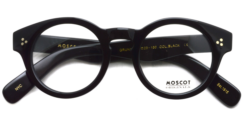 MOSCOT / GRUNYA / BLACK / ￥27,000 + tax