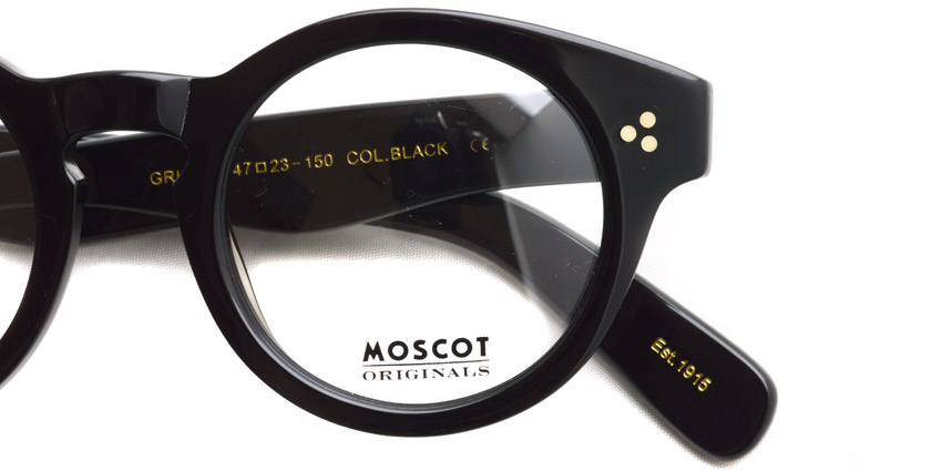 MOSCOT / GRUNYA / BLACK / ￥27,000 + tax