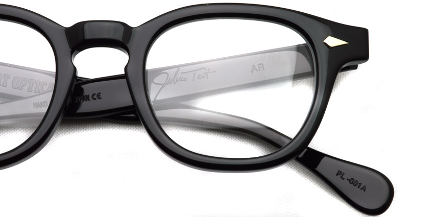 JULIUS TART OPTICAL / AR / Black / ￥37,000+tax