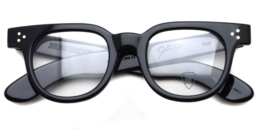 JULIUS TART OPTICAL / FDR / BLACK / ￥37,000+tax