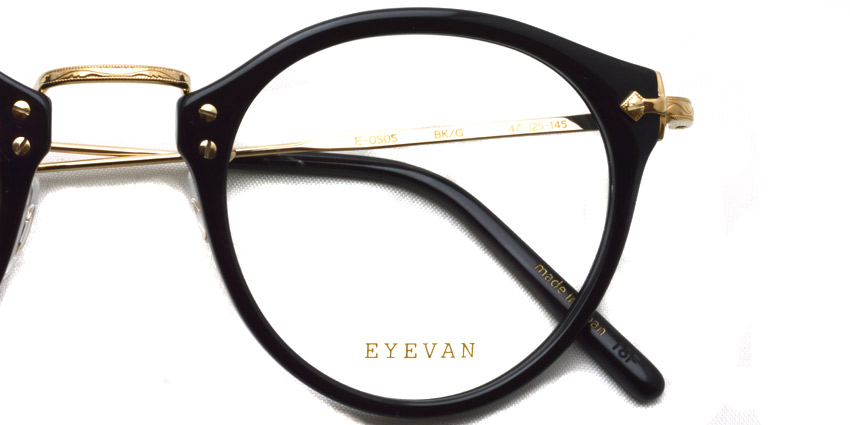 EYEVAN / E-0505 / BKG / ￥33,000+tax