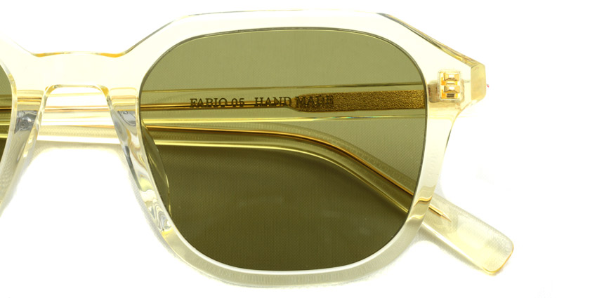 A.D.S.R. / FABIO05 / Clear Yellow / ￥18,000 + tax