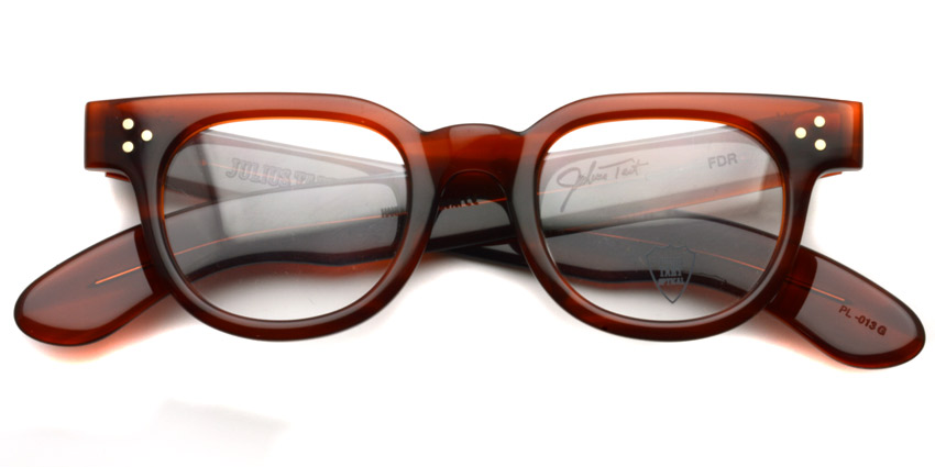 JULIUS TART OPTICAL / FDR / AMBER / ￥37,000+tax