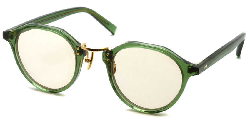 A.D.S.R. / SATCHMO12 / Clear Green- Gold- Light Brown / ￥19,000 + tax