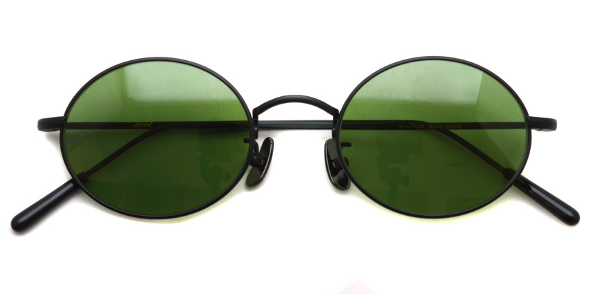 A.D.S.R. / WOLFF03(c) / MatteBlack - Green Lenses / ￥19,000 + tax