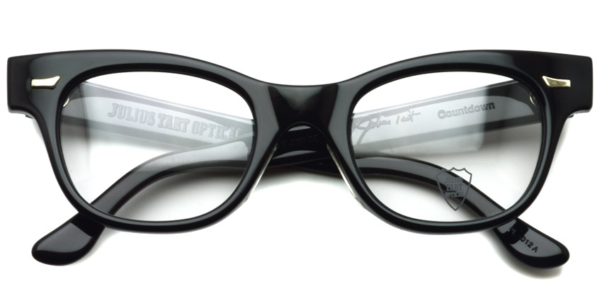 JULIUS TART OPTICAL / COUNTDOWN / BLACK / ￥37,000+tax