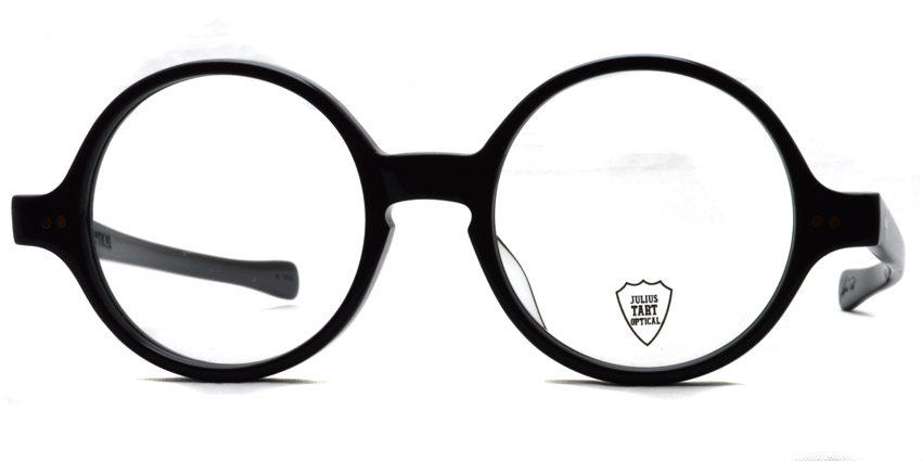 JULIUS TART OPTICAL / T-ROUND / BLACK