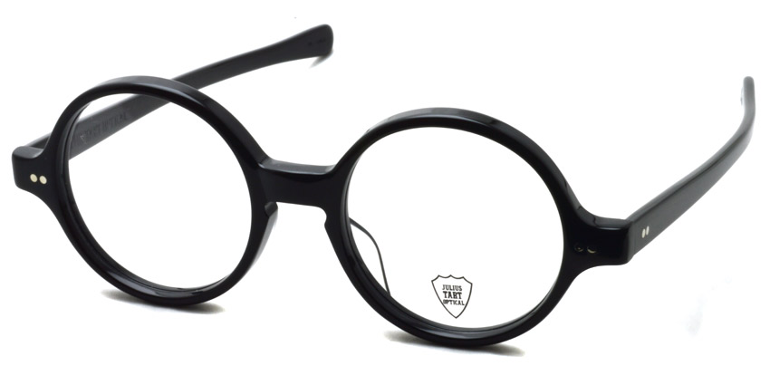 JULIUS TART OPTICAL / T-ROUND / BLACK / ￥37,000+tax