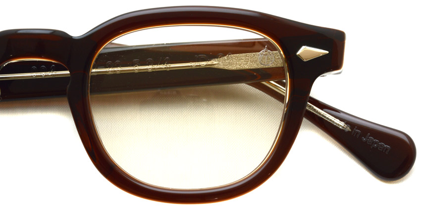 TART OPTICAL ARNEL / JD-04 (42size) / 004 BROWN CLEAR / ￥36,000 + tax