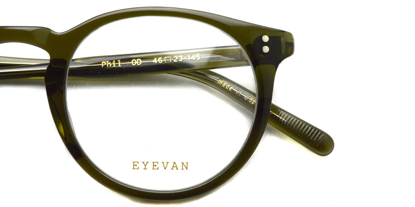 EYEVAN / PHIL / OD / ￥26,000+tax