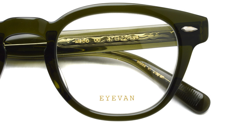 EYEVAN / WEBB / OD / ￥27,000+tax