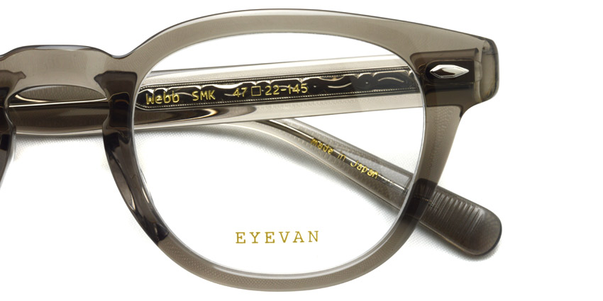 EYEVAN / WEBB / SMK / ￥27,000+tax