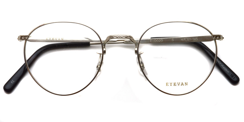 EYEVAN / E-0020 / Silver / ￥29,000+tax