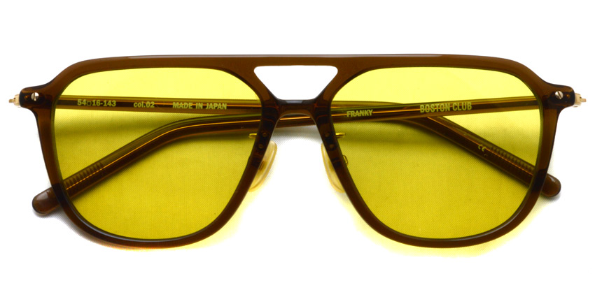 BOSTON CLUB / FRANKY02 Sun / DarkBrown - Yellow