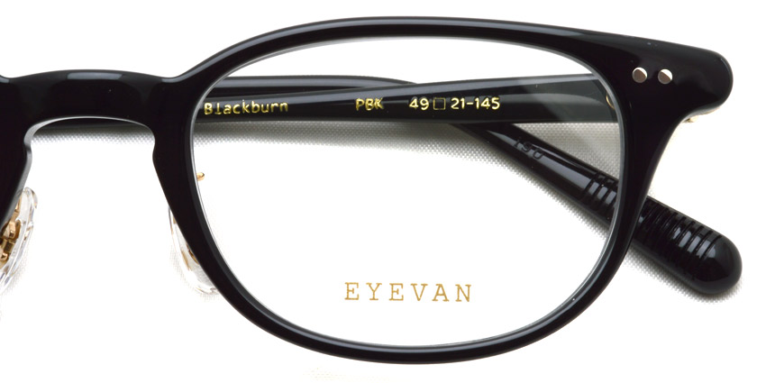 EYEVAN / BLACKBURN / PBK / ￥30,000+tax