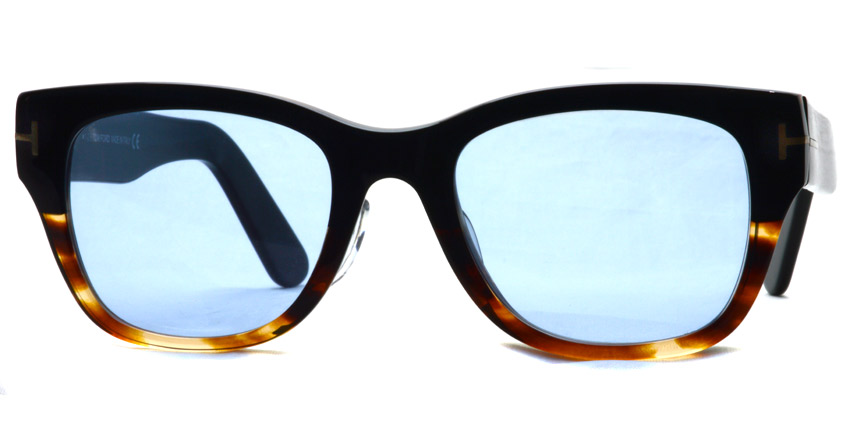 TOMFORD / TF5379 "Asian Fit" / 005 - Light Blue Lenses