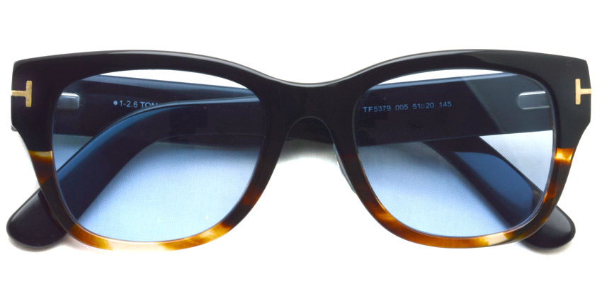 TOMFORD / TF5379 "Asian Fit" / 005 - Light Blue Lenses / ￥47,000 + tax