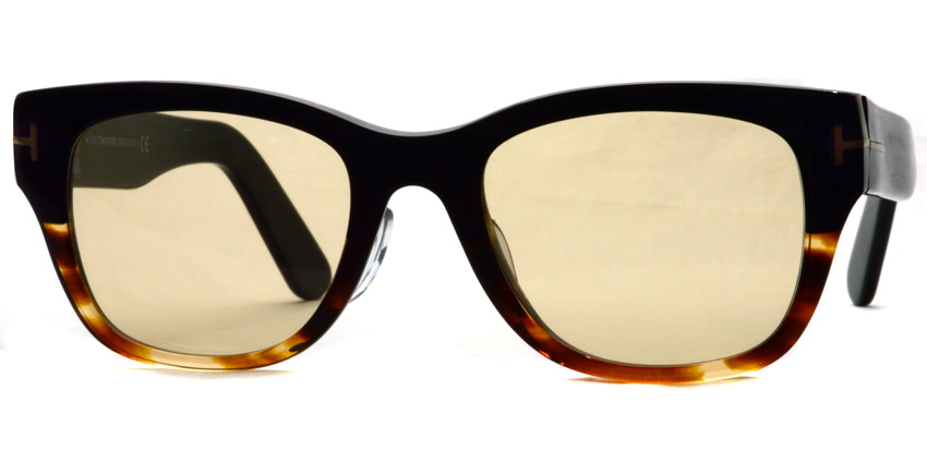 TOMFORD / TF5379 "Asian Fit" / 005 - Light Brown Lenses