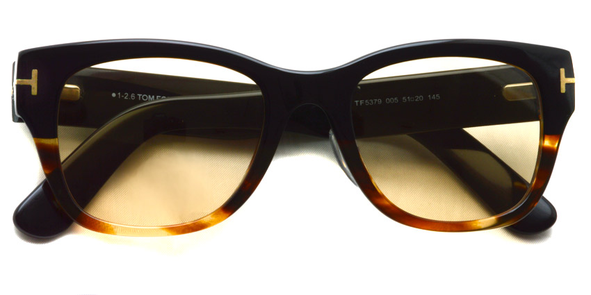 TOMFORD / TF5379 "Asian Fit" / 005 - Light Brown Lenses / ￥47,000 + tax