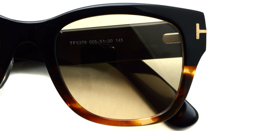 TOMFORD / TF5379 "Asian Fit" / 005 - Light Brown Lenses / ￥47,000 + tax