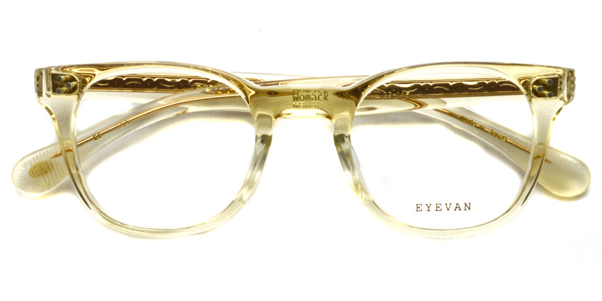 今勢いのあるジャパンアイウェアブランド"EYEVAN"よりクリアフレームのご紹介！