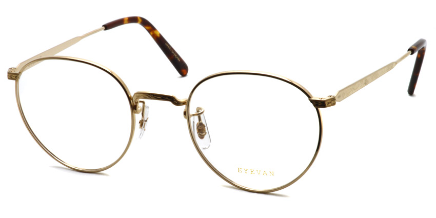 EYEVAN / E-0020 / Gold / ￥29,000+tax