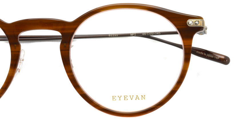 EYEVAN / BLISS / WPI / ￥34,000+tax