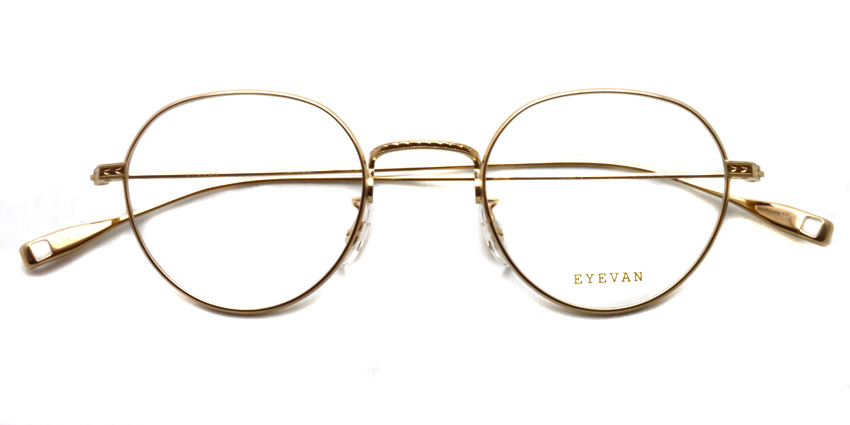 ジャパンブランド"EYEVAN"(アイヴァン)よりラウンドのようでラウンドでない絶妙デザイン！！