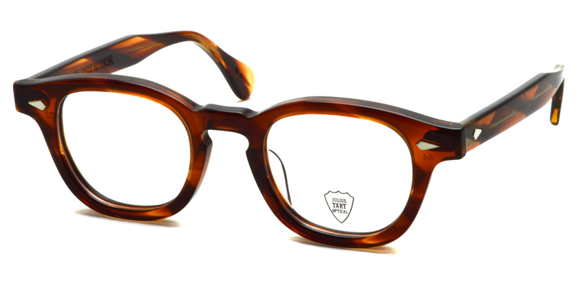 JULIUS TART OPTICAL / AR / DEMI AMBER / ￥37,000+tax