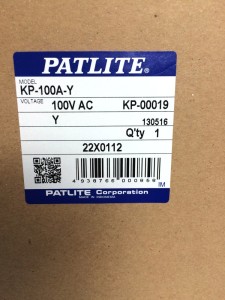 パトライトＫＰ-100Ａ-Ｙ