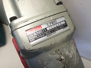 マキタ Makita 65mm 常圧 エア釘打機 モデル：AN611 