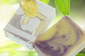 アルガンオイルを使った手作り洗顔石鹸（せっけん） Mélodie (メロディ）