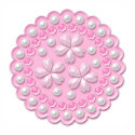 Sakura Pearl Sticker Pink sticker