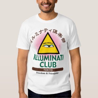 Illuminati Club Tokyo [Asian style] T-shirt