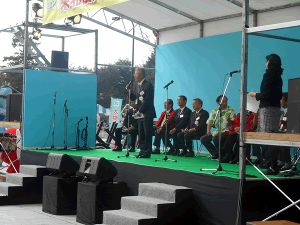 東京青森県人会清藤会長