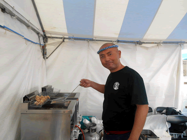 青森人の祭典、ボランティアで参加