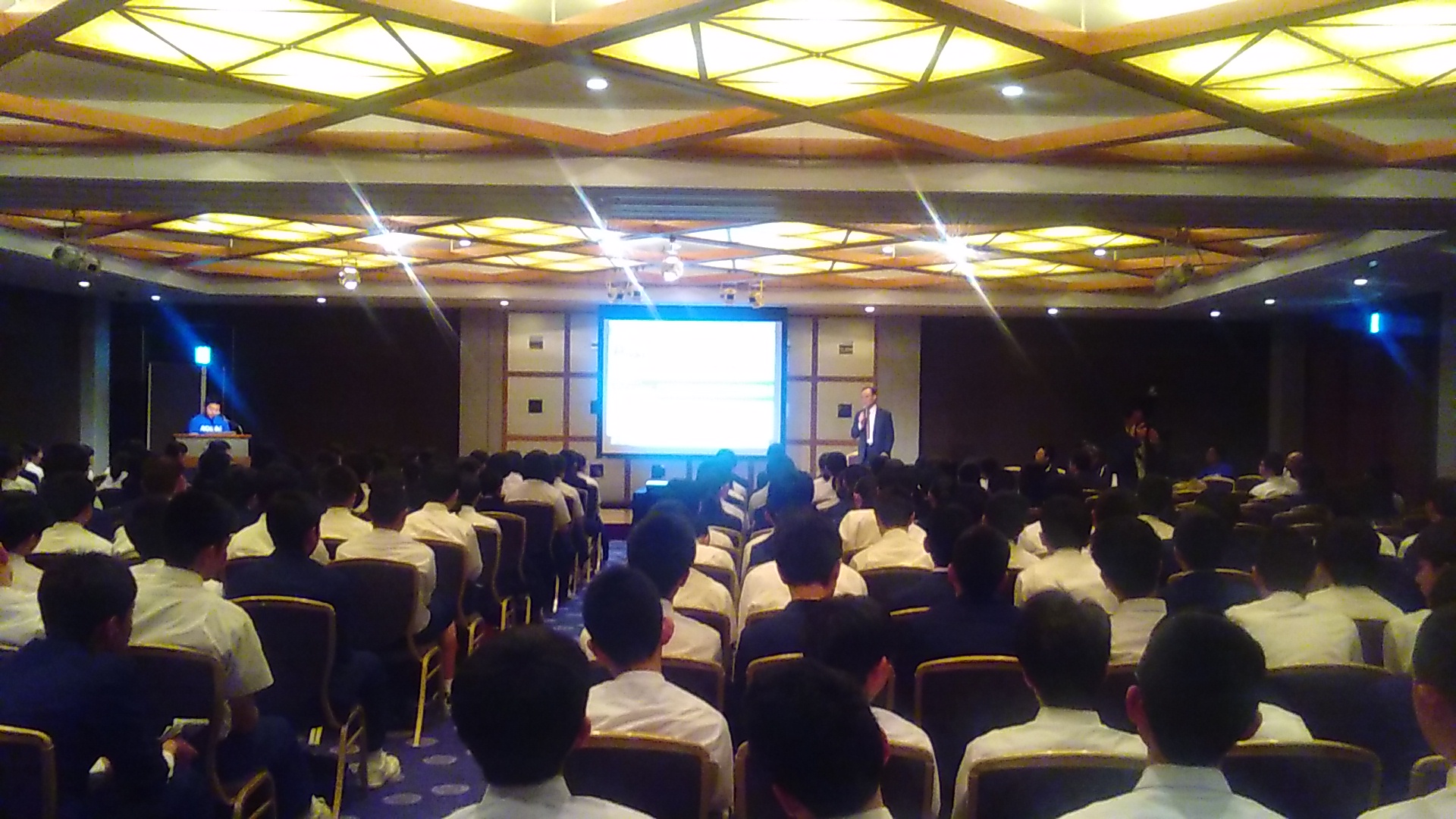 2018年4月20日青森市南中学校AFS(アオスキフューチャーズゼミ）