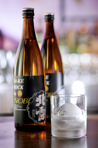 日本酒ロック