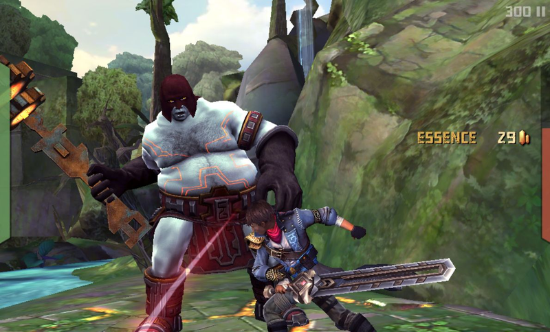 電光一閃！古代遺跡に棲む怪物を倒すフル3D剣撃バトル